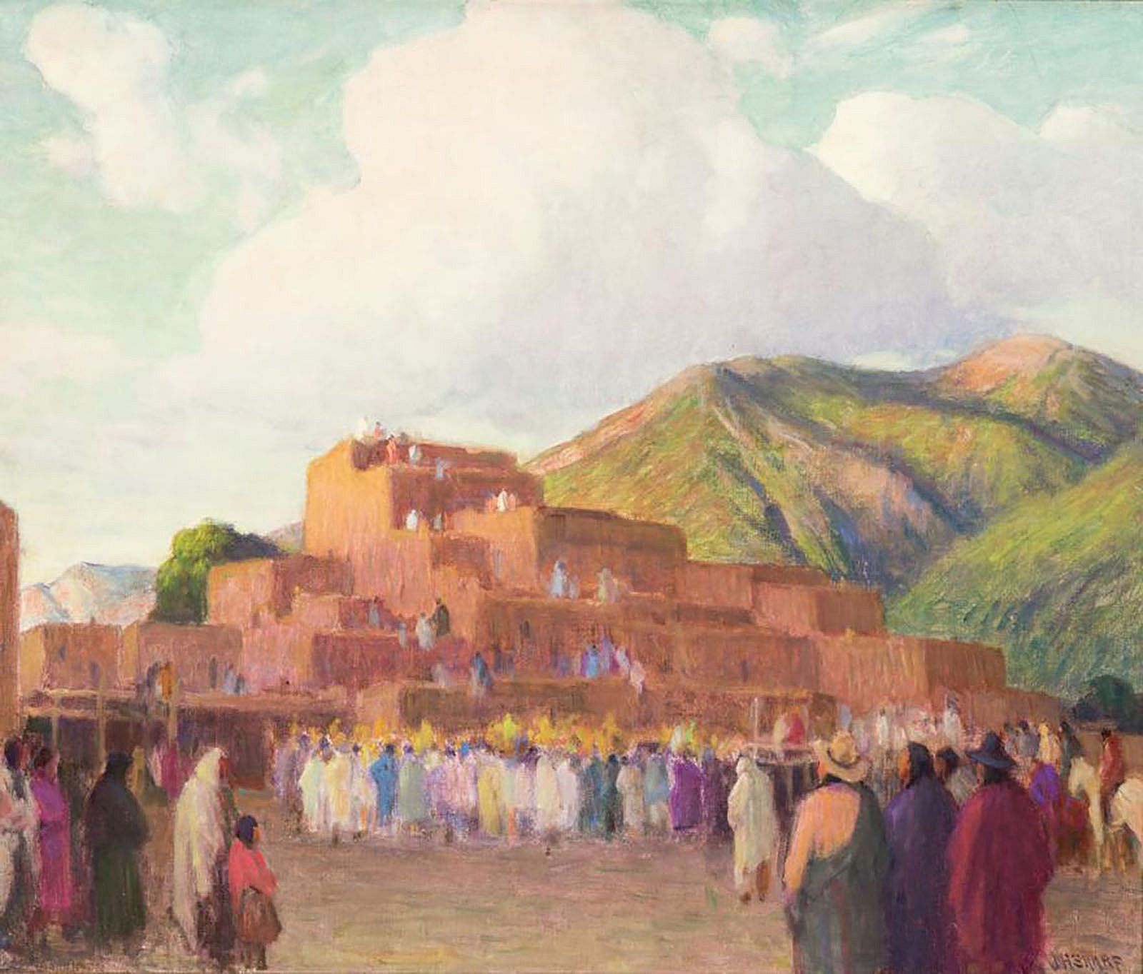 The Sunset Dance, Taos